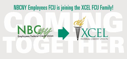 NBV NY Employees FCU is joining the XCEL FCU Family!